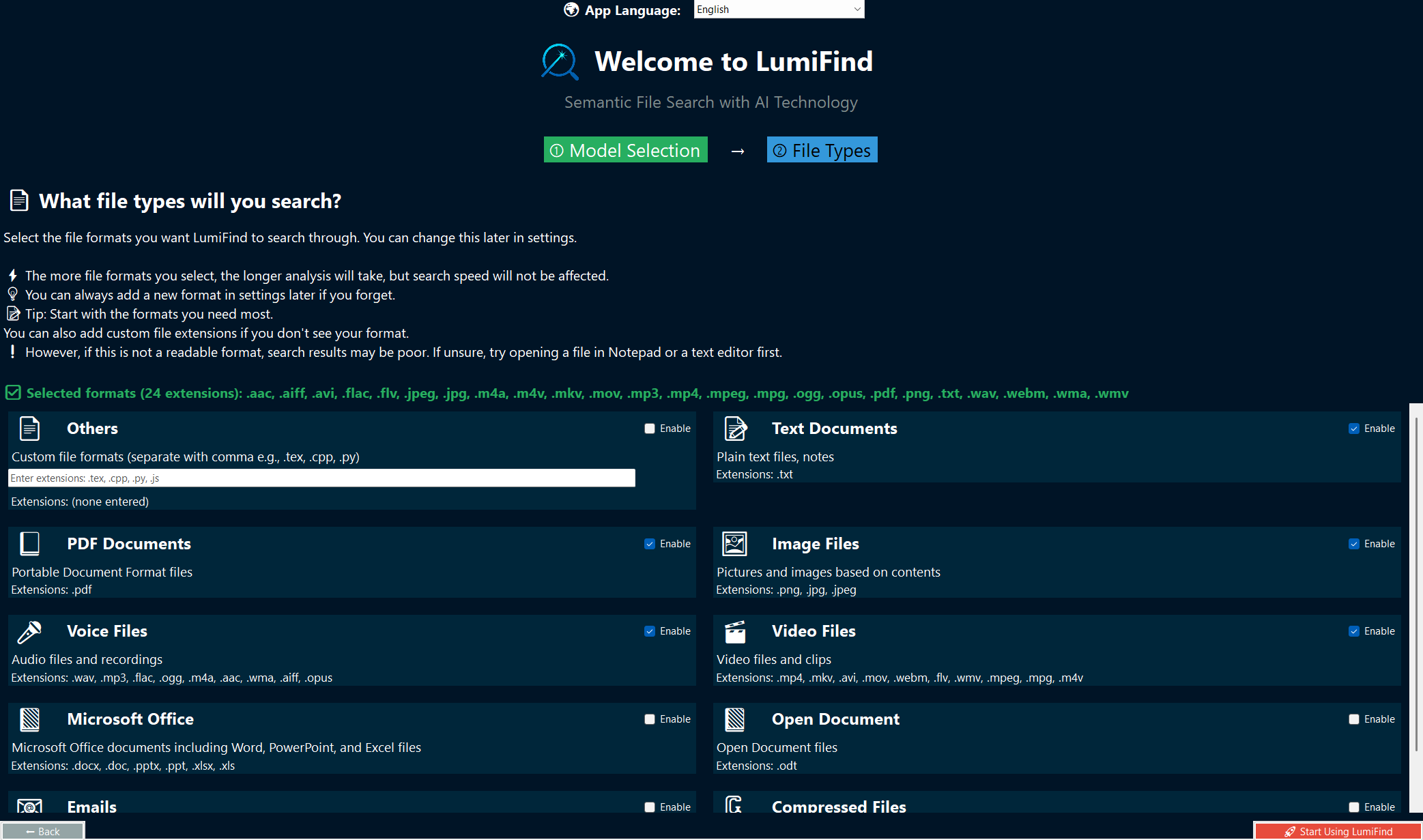LumiFind screenshot 3