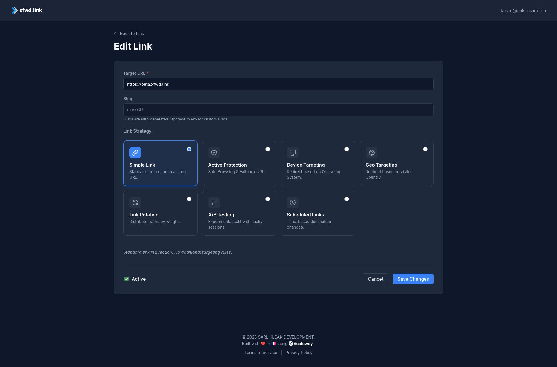 xfwd.link screenshot 3