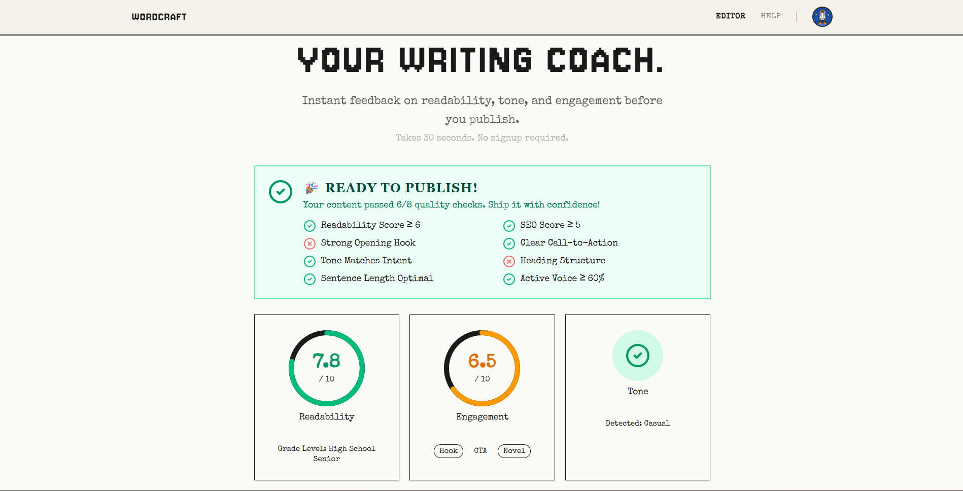Wordcraft screenshot 7