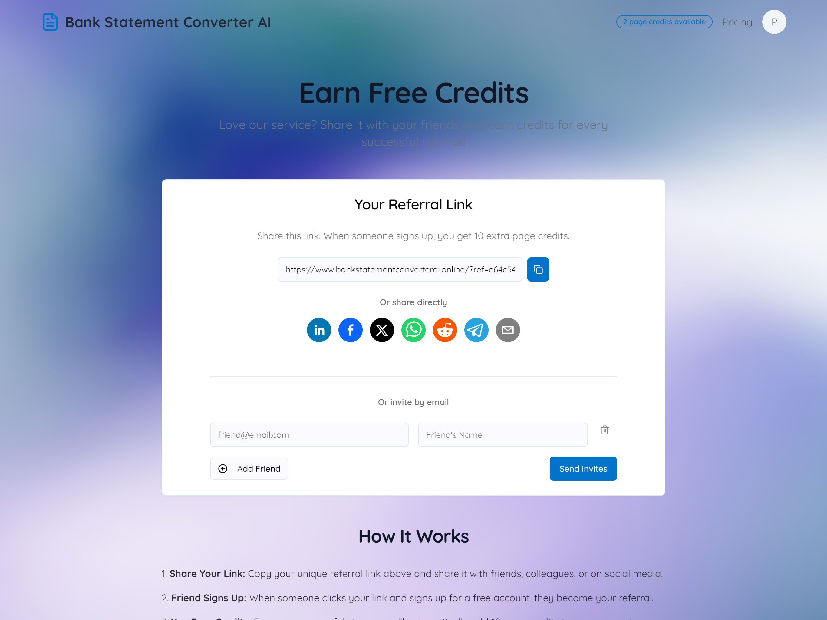 Bank Statement Converter AI screenshot 2