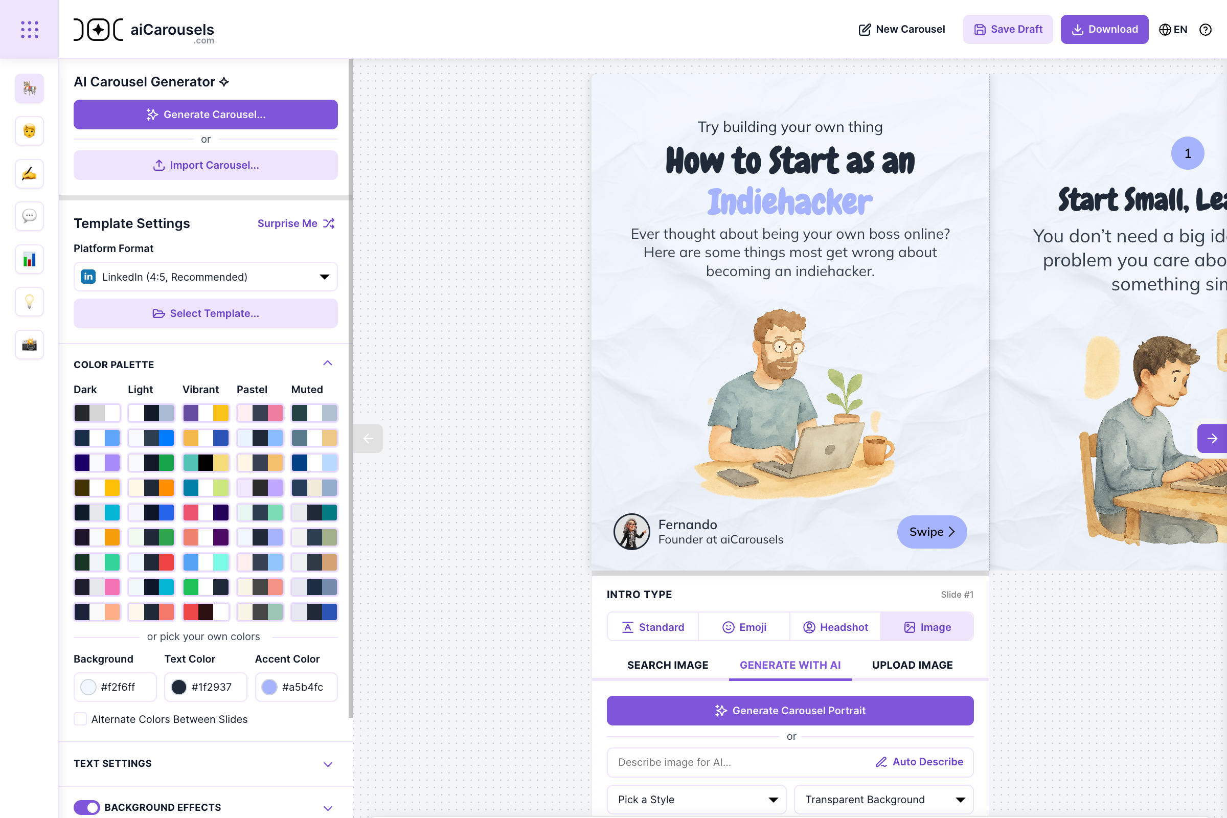 aiCarousels 4.0 screenshot 2