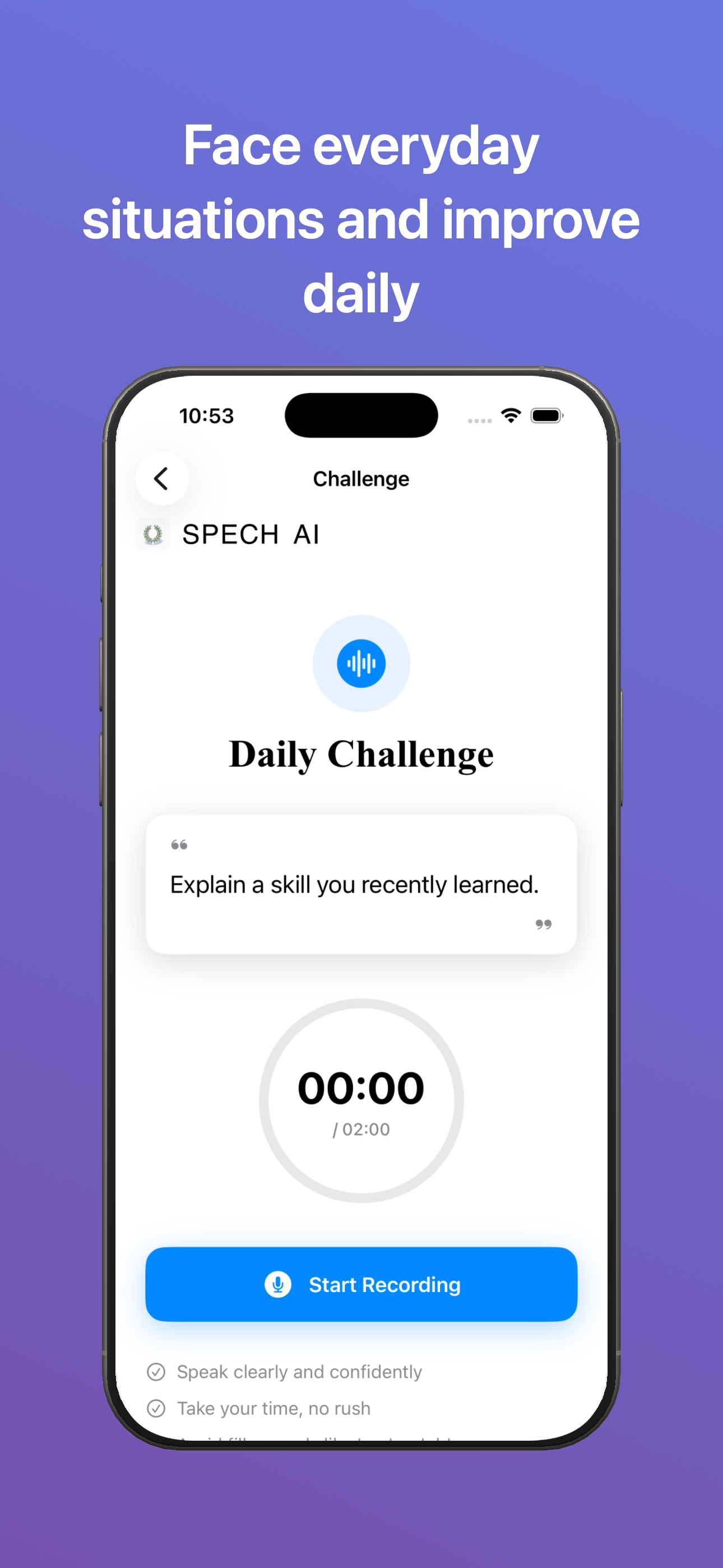SpechAI: Public Speaking Coach screenshot 3