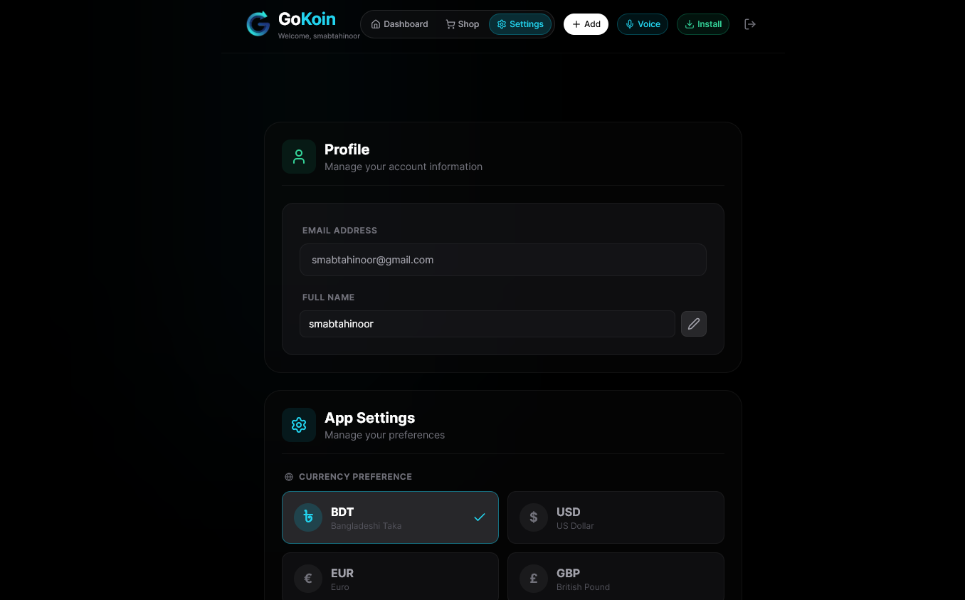 GoKoin screenshot 6