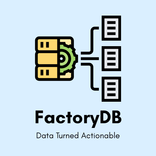 Audit by FactoryDB