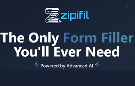 Zipifil AI Form Filler Chrome Extension screenshot 4