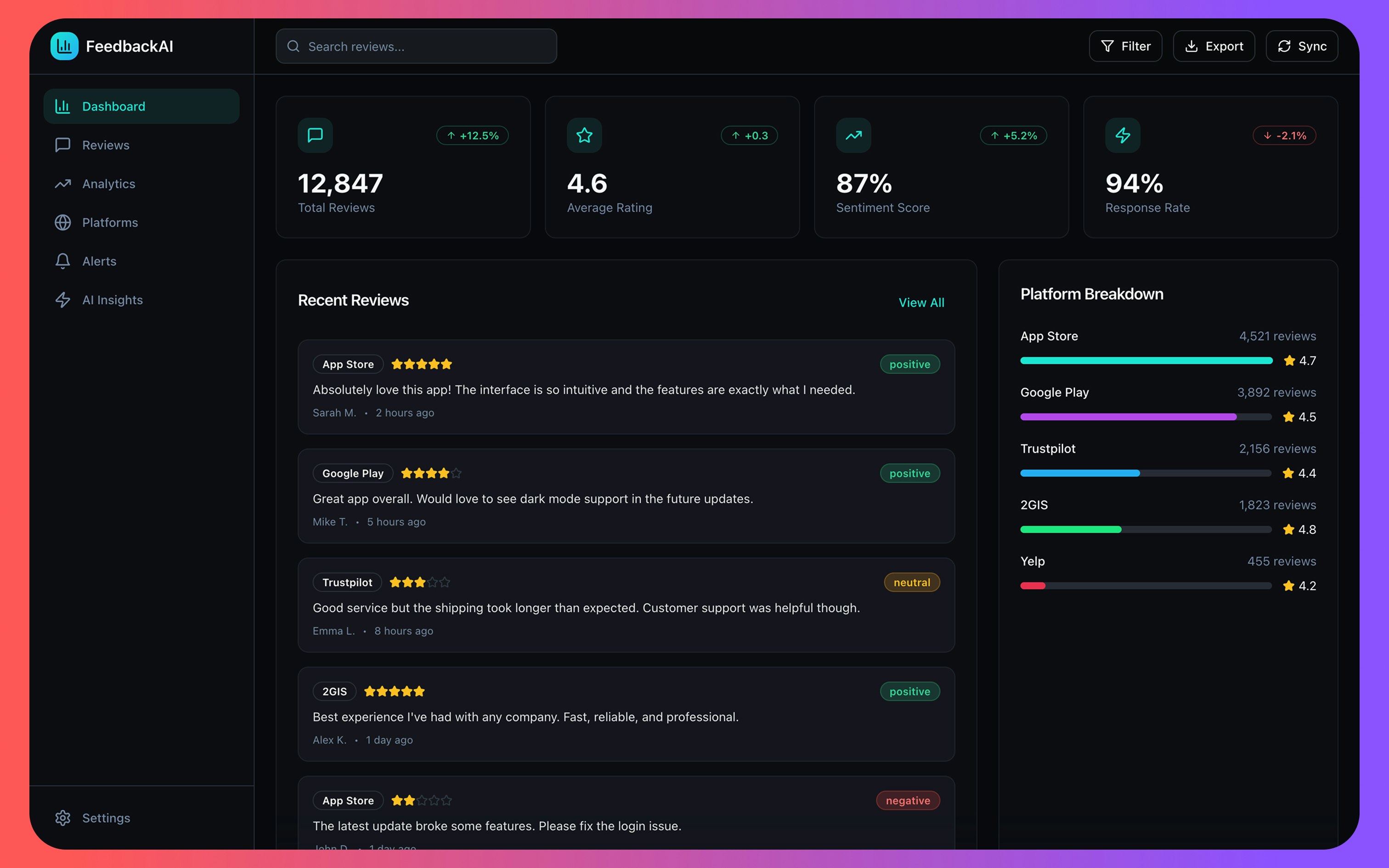 FeedbackAI screenshot 3