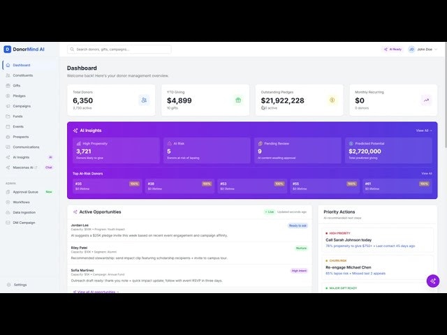 Donormind AI screenshot 1