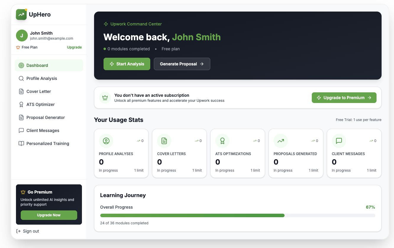 UpHero screenshot 3