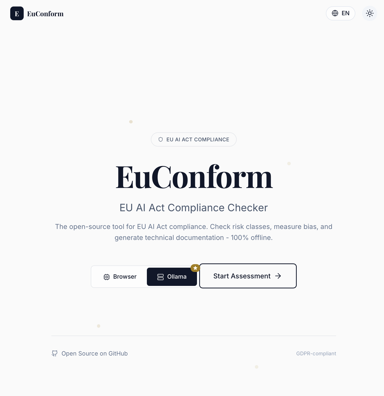 EuConform screenshot 1