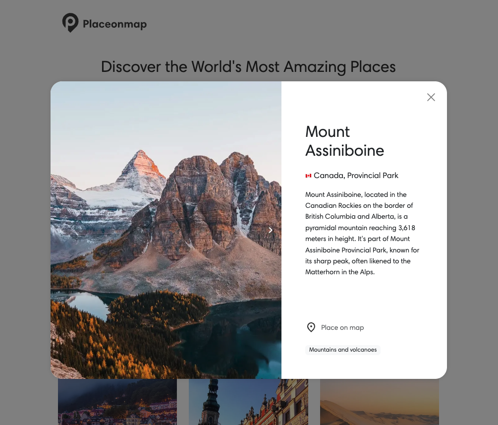 Placeonmap screenshot 2