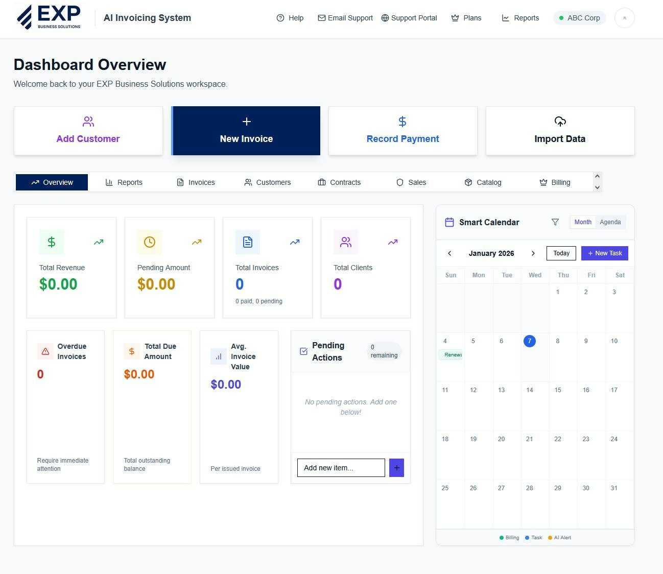 EXP Business Solutions AI Invoicing screenshot 1