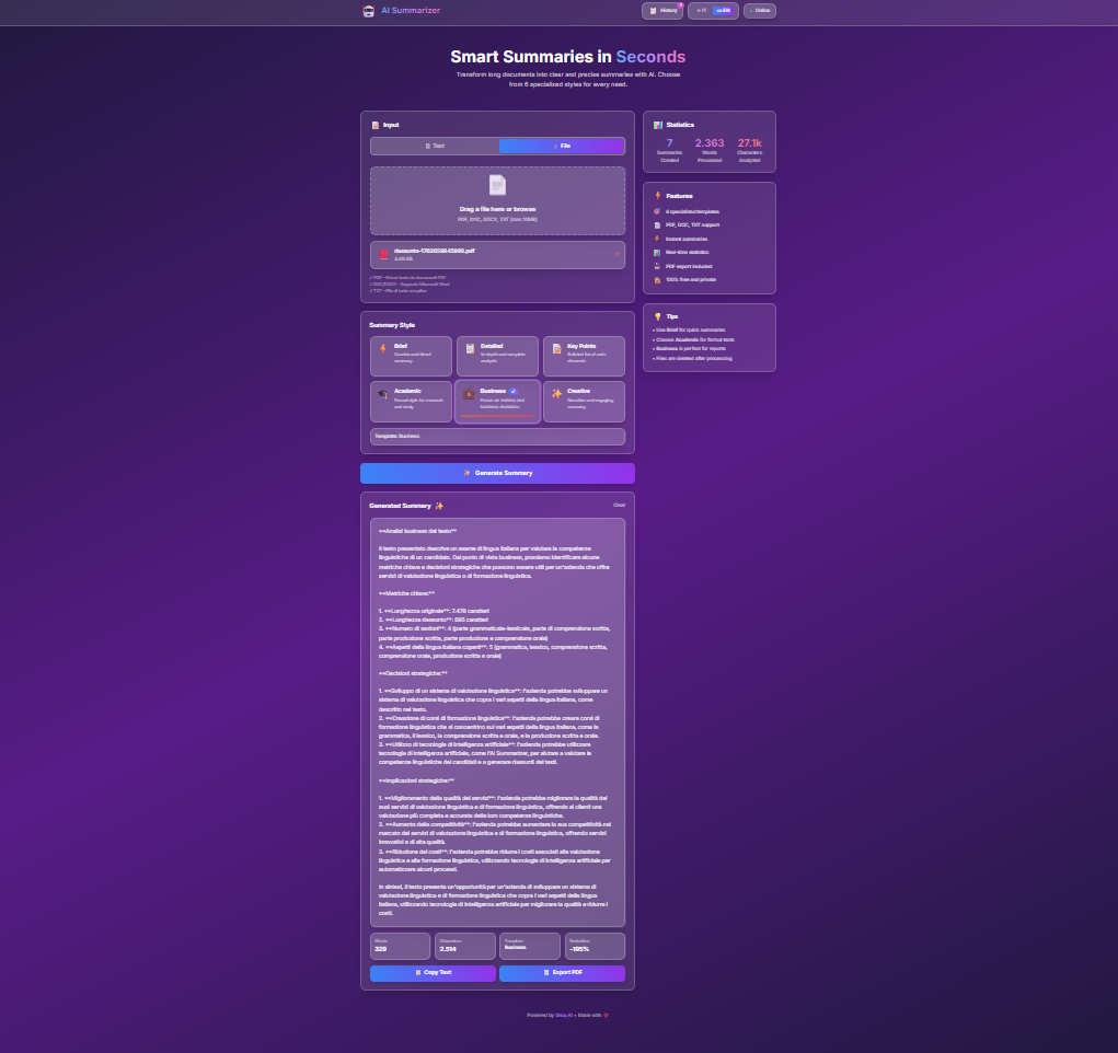 AI Summarizer screenshot 6