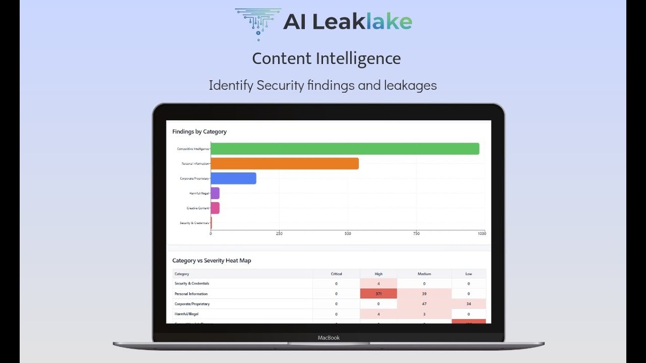 Identify AI data leaks,public or private screenshot 7