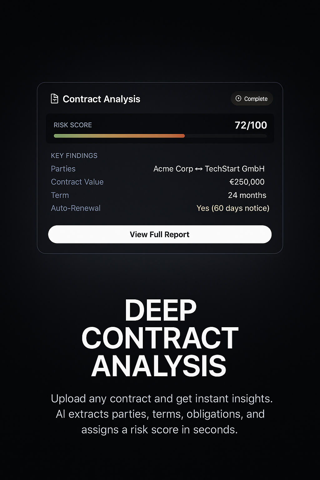 Averum Contracts screenshot 2