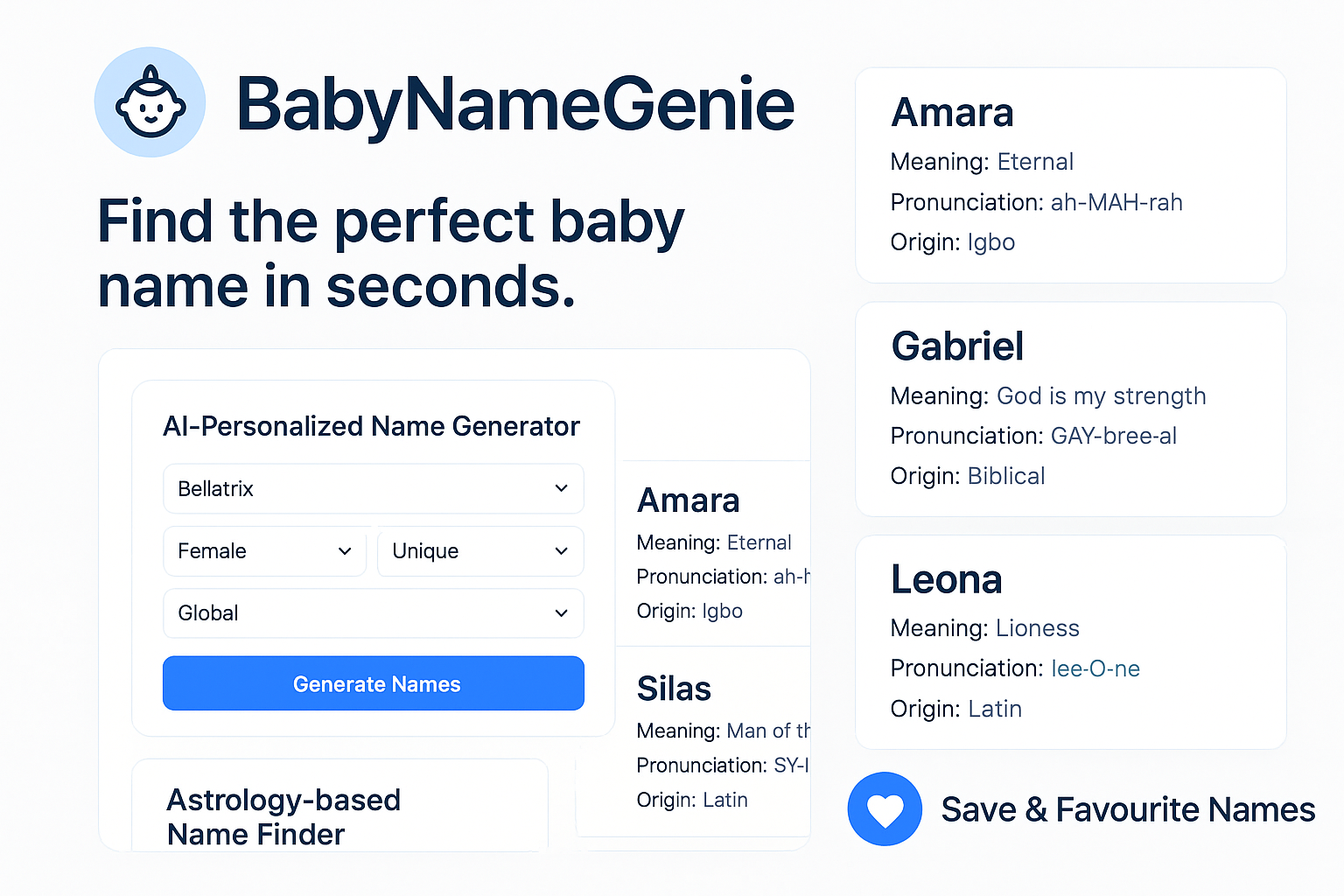 Baby Name Generator screenshot 1