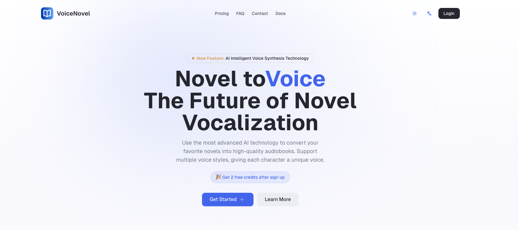 VoiceNovel screenshot 1