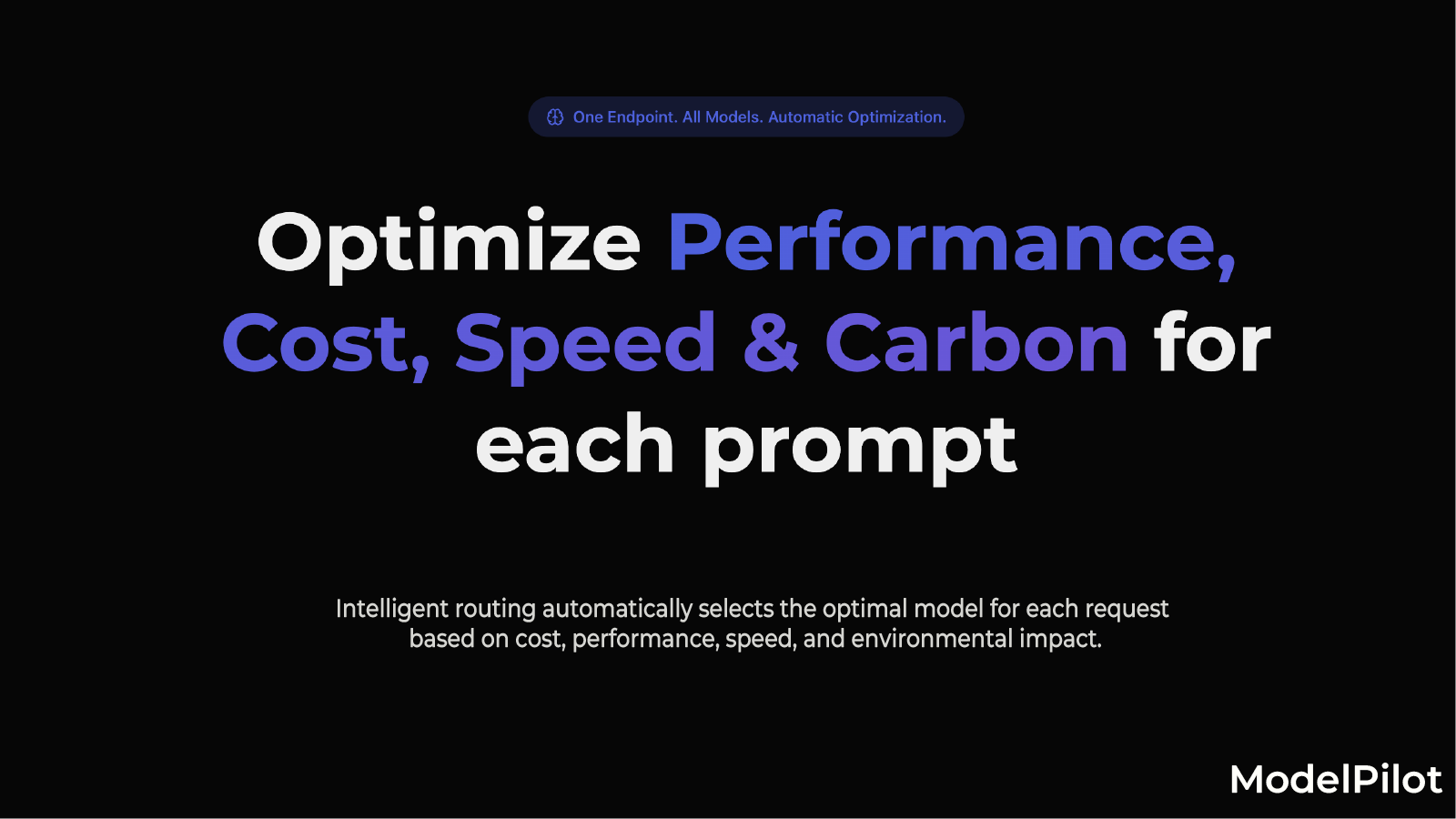 ModelPilot screenshot 1