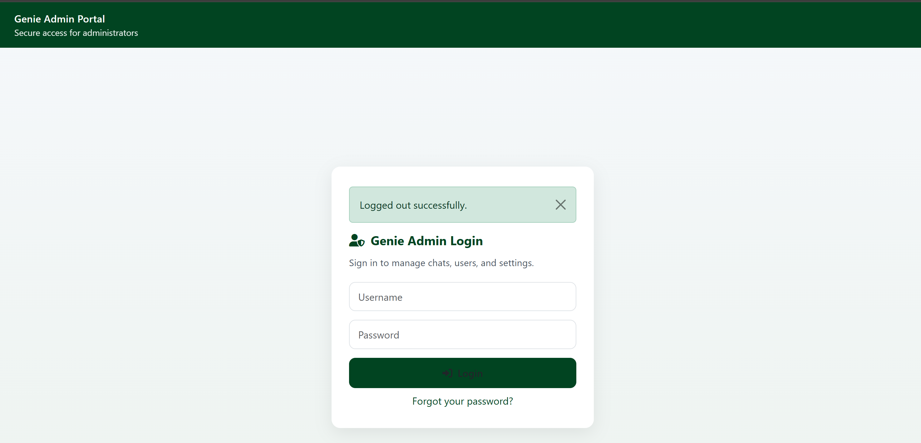 Genie B2b Chatbot screenshot 3