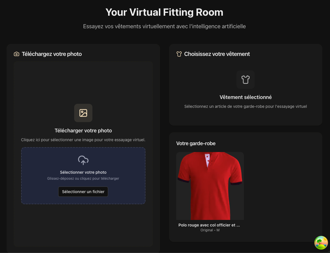 Virtual Fitting Room screenshot 2