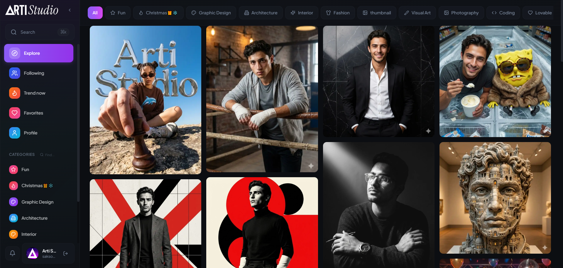 Arti Studio screenshot 2