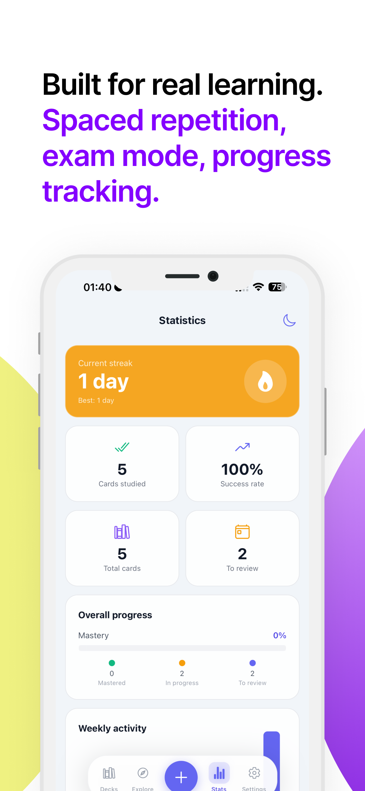 KitaFlash: AI Flashcards screenshot 4