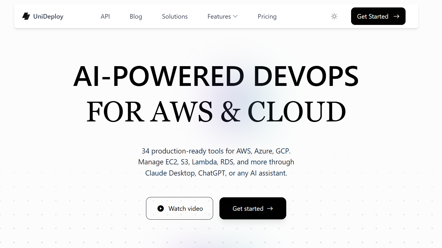 UniDeploy screenshot 1