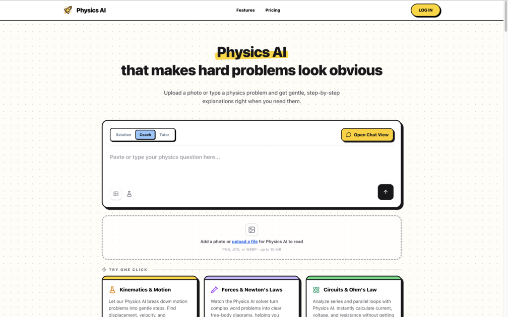Physics AI screenshot 1