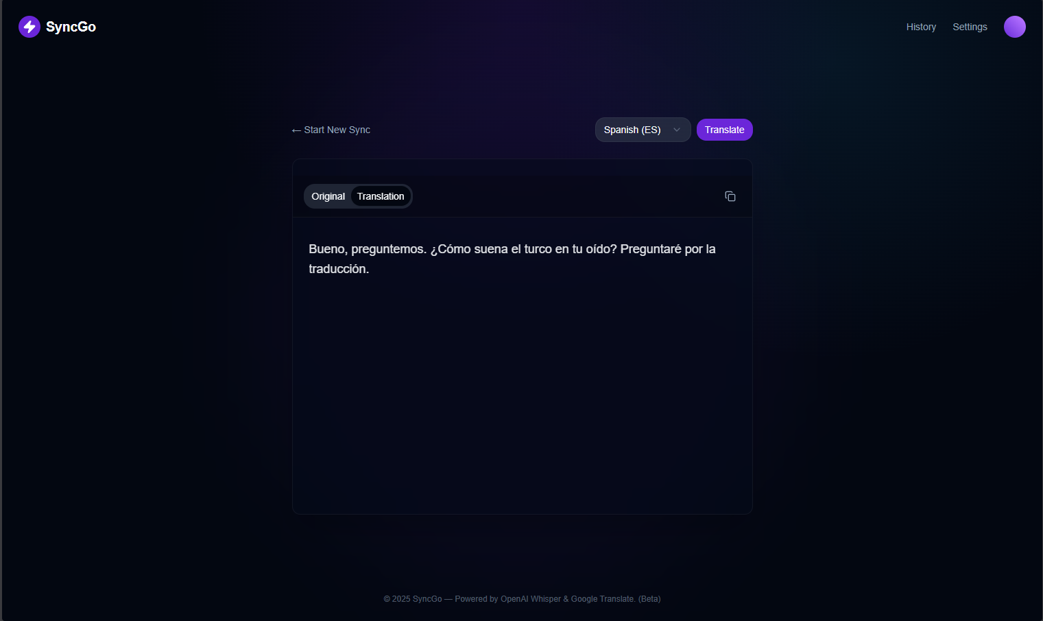 SyncGo screenshot 2