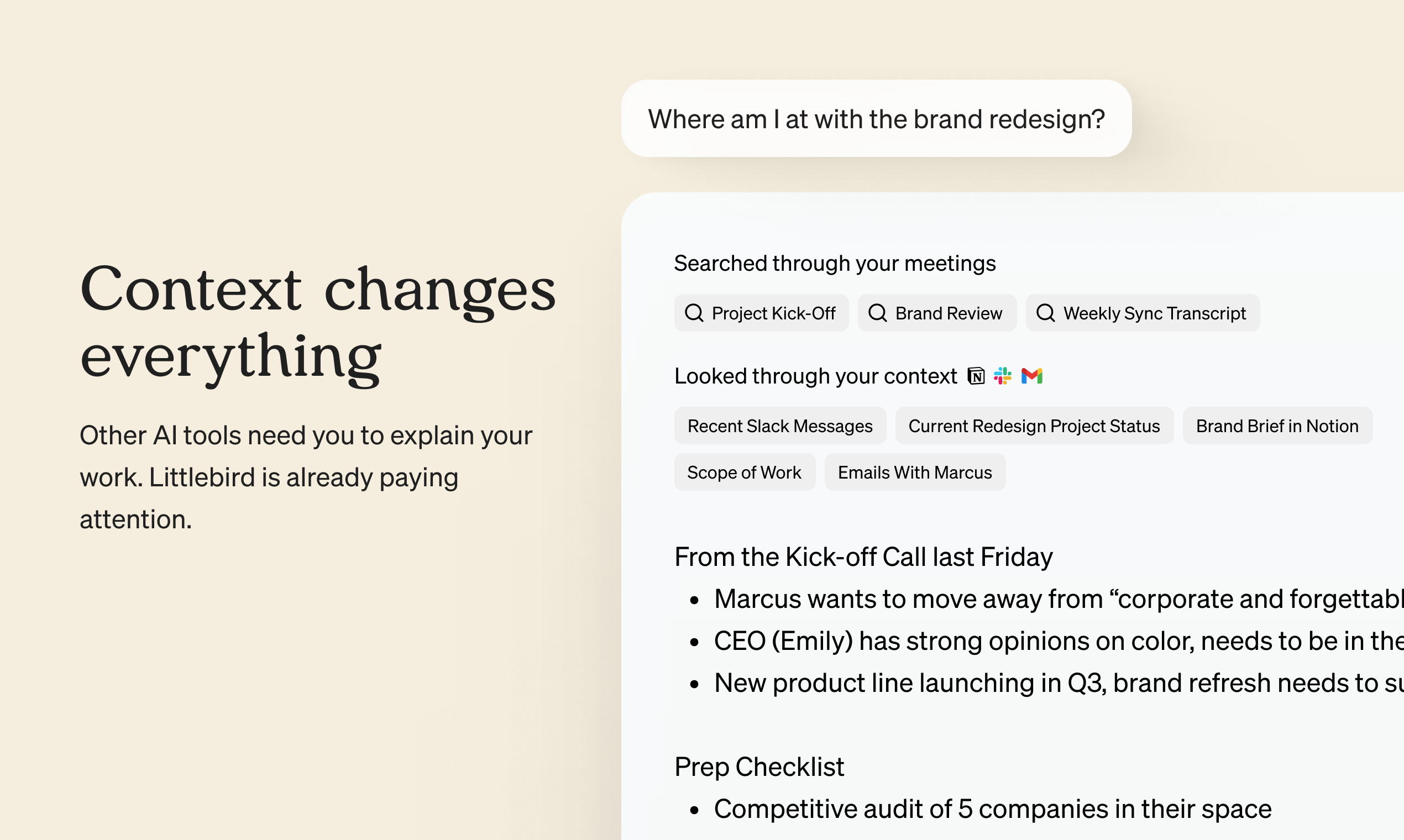 Littlebird screenshot 2