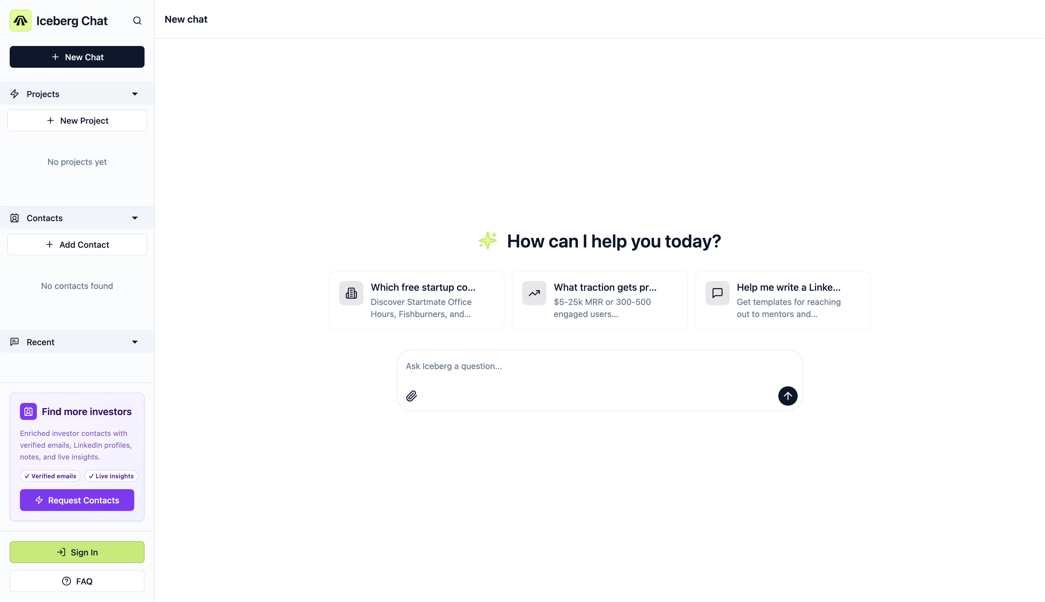 Iceberg AI-Fundraising Assistant screenshot 6