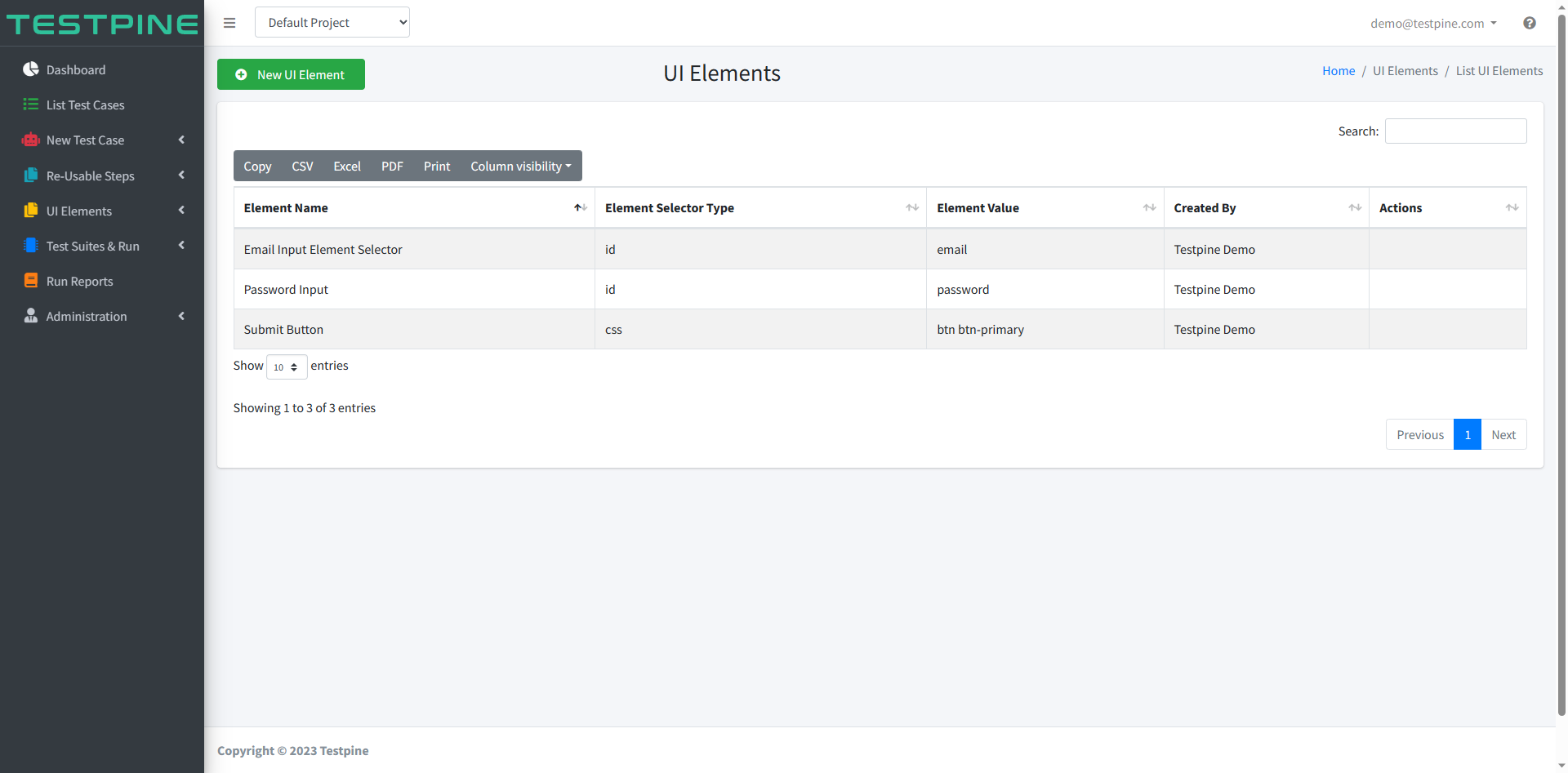 Testpine screenshot 13