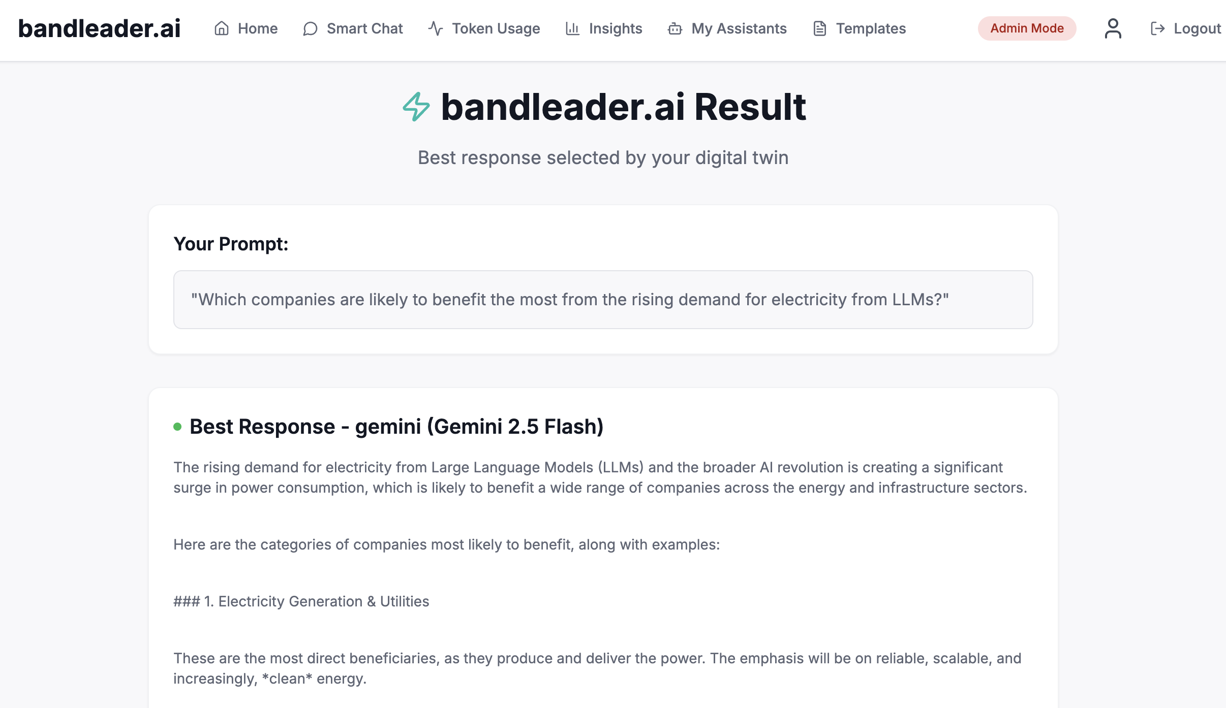 bandleader.ai screenshot 4