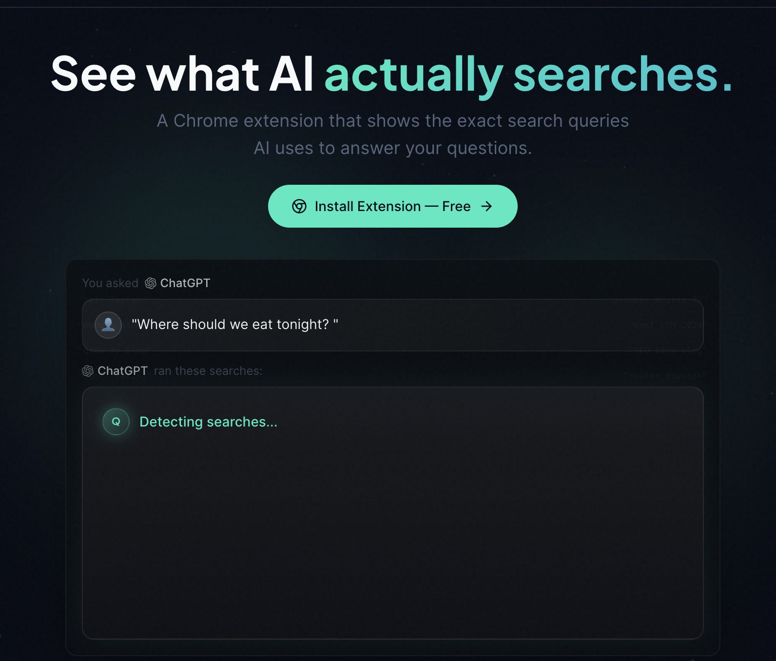 QueryTrace screenshot 1