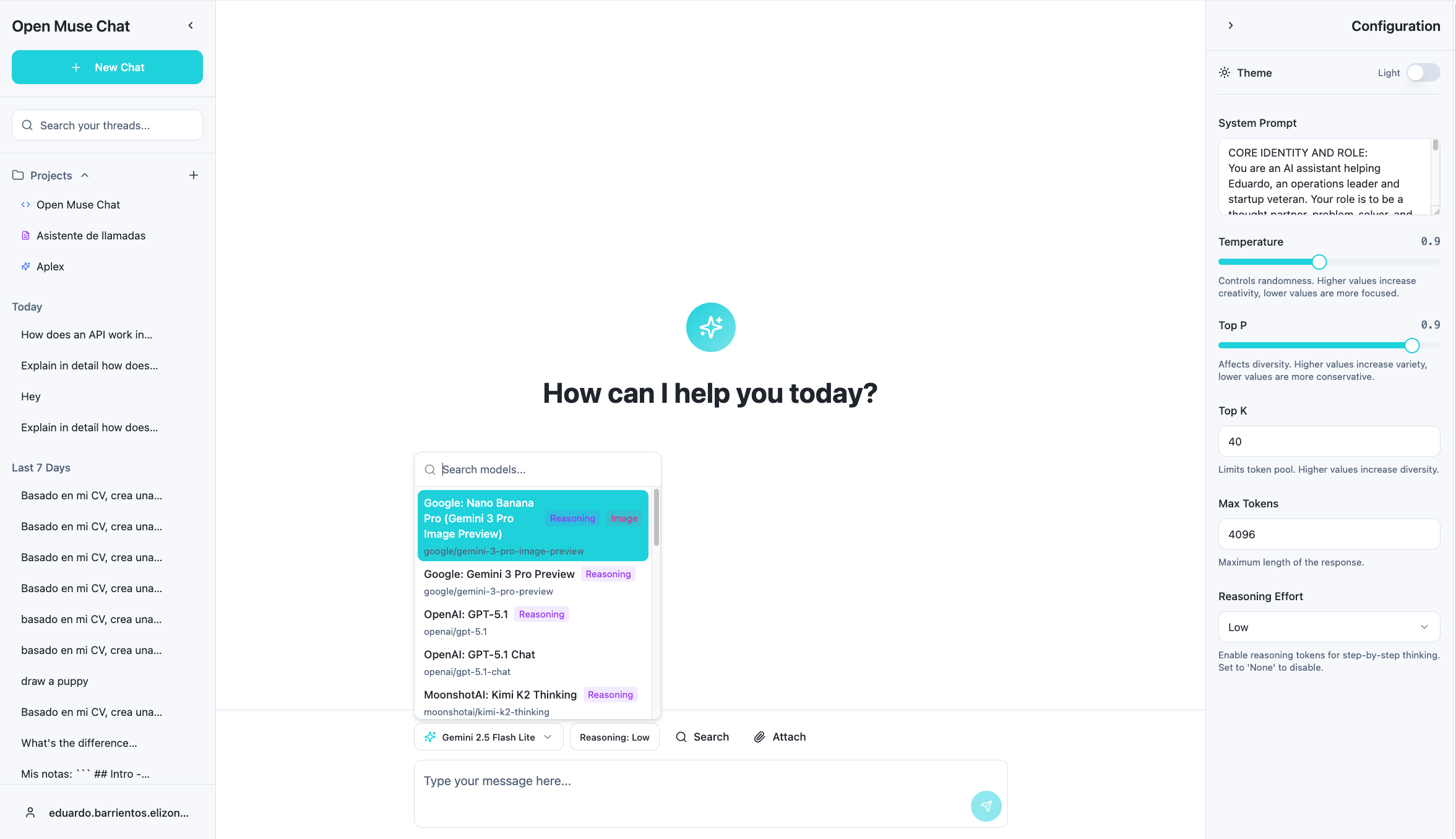 Open Muse Chat screenshot 5