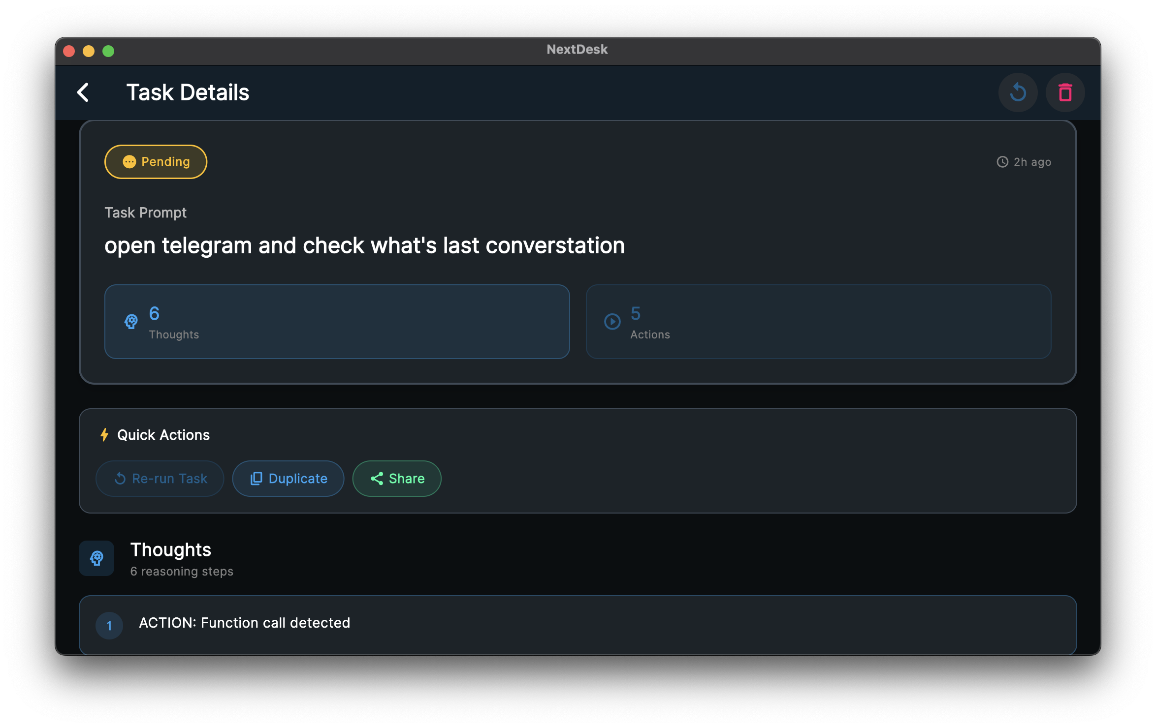 NextDesk screenshot 2