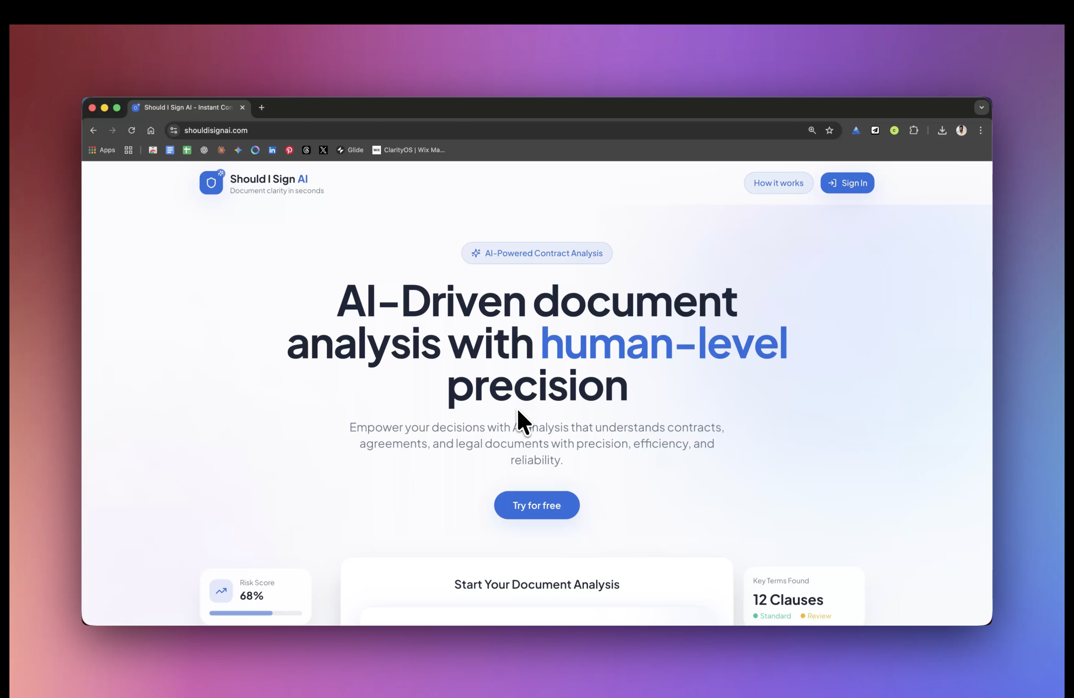 Should I Sign AI screenshot 2