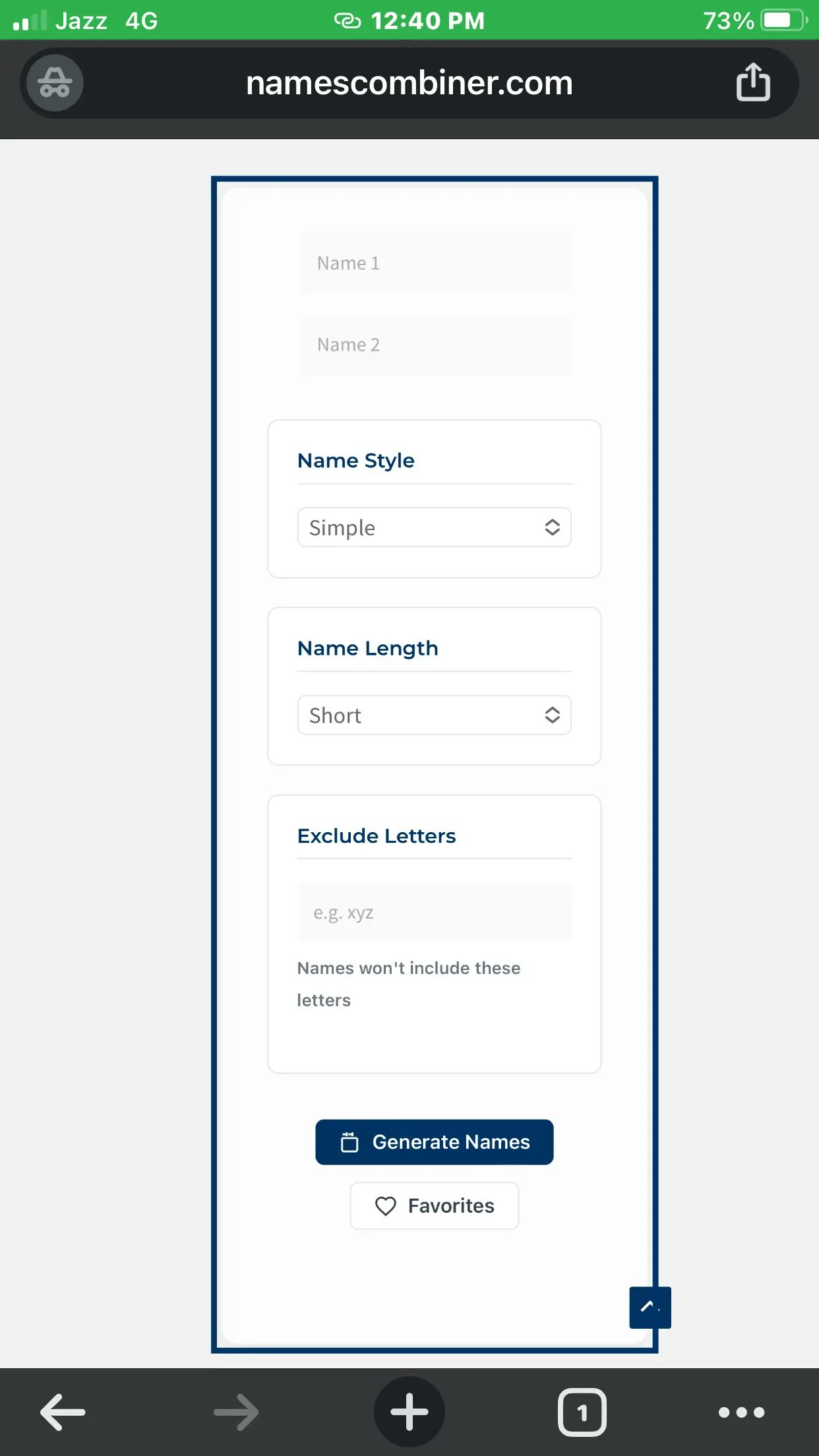 NamesCombiner screenshot 4