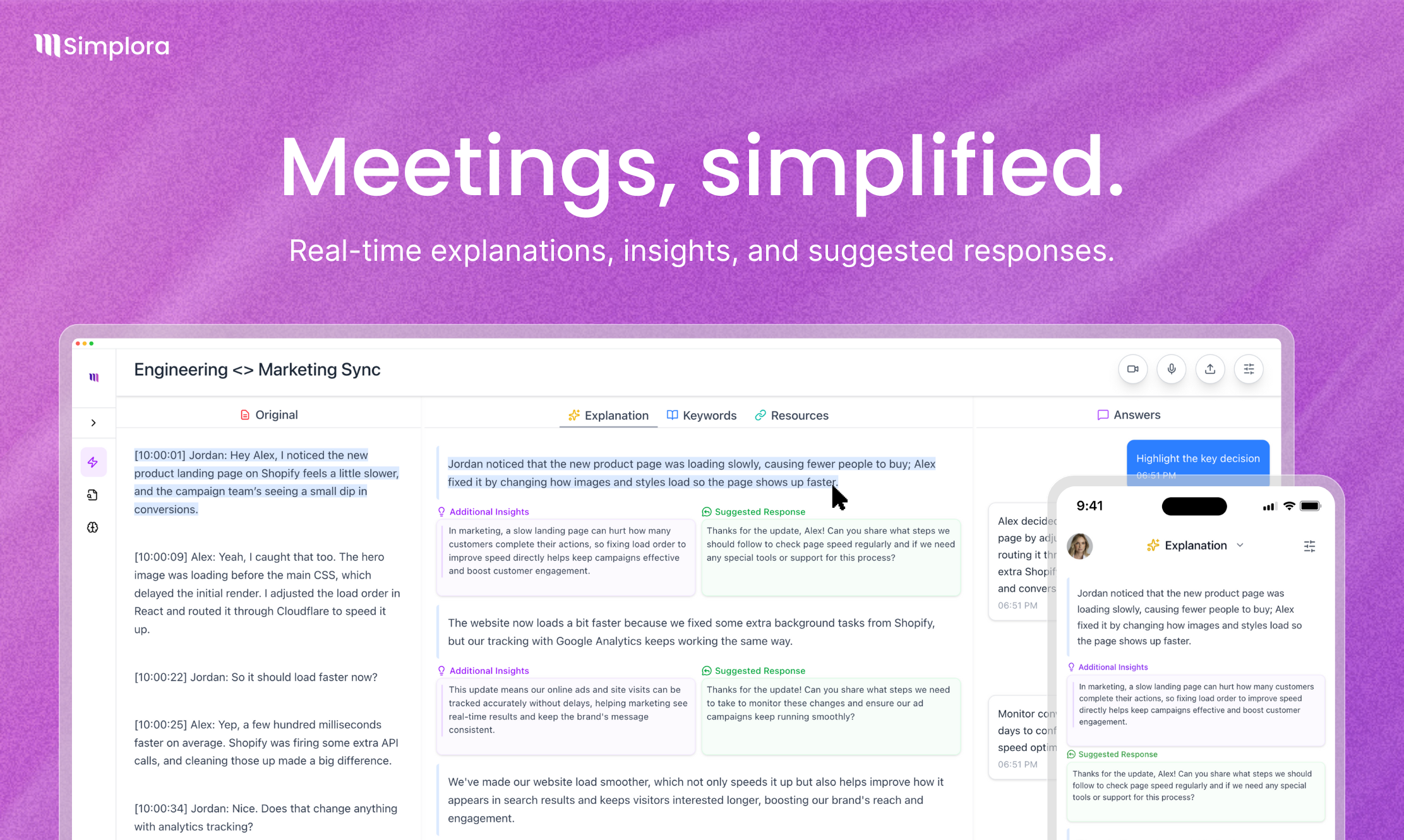 Simplora screenshot 1