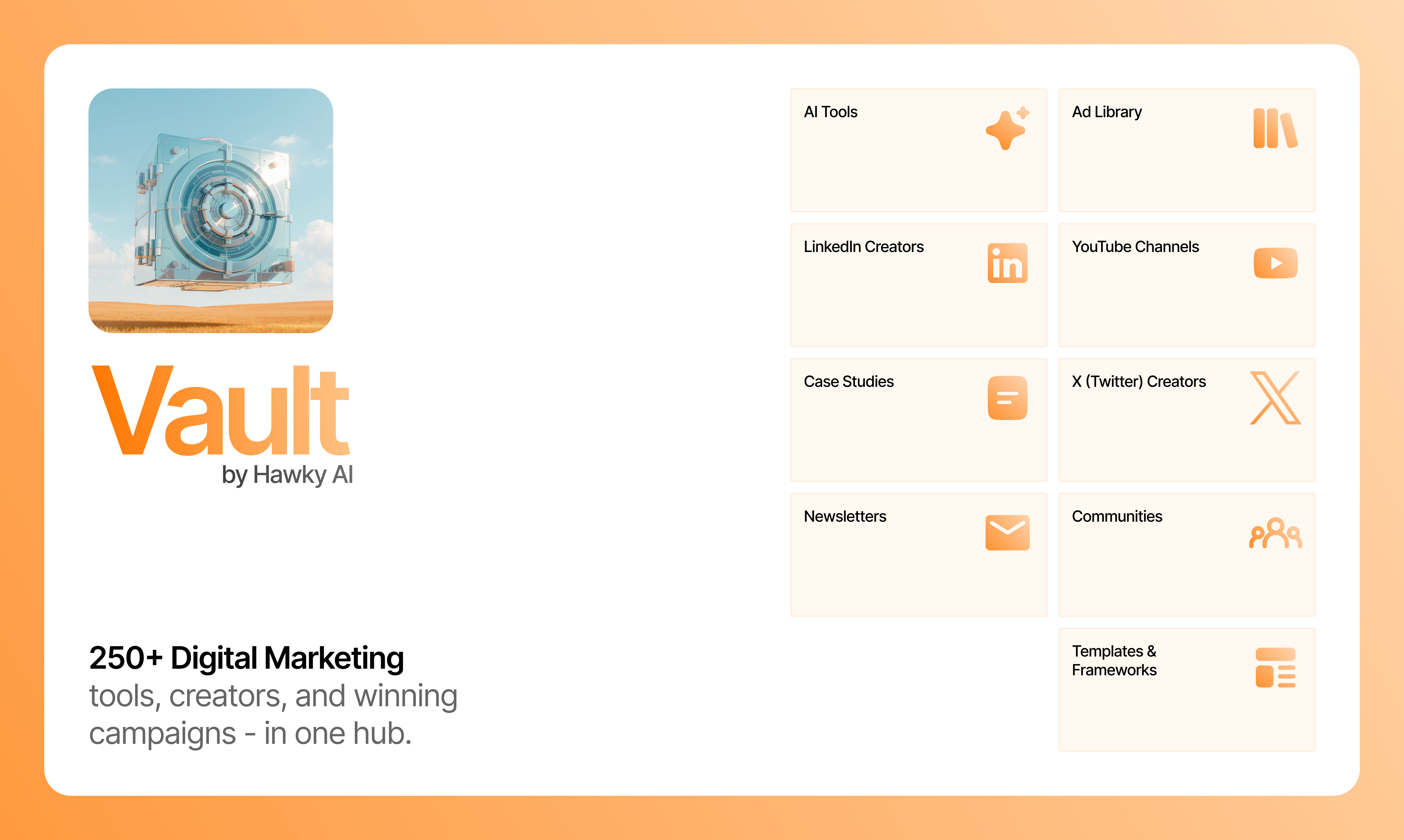 Digital Marketing Vault by Hawky screenshot 1