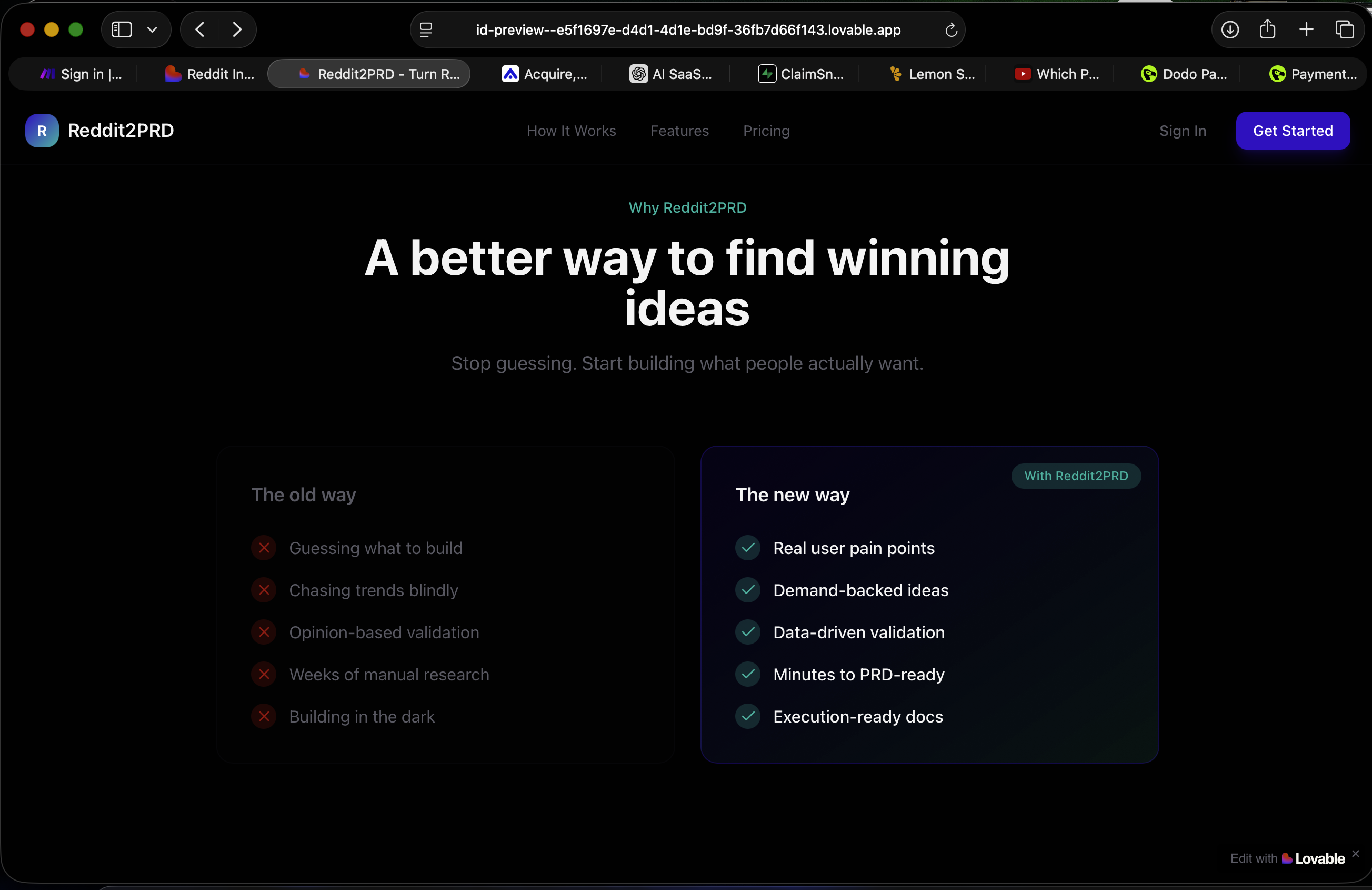 Reddit2PRD screenshot 3