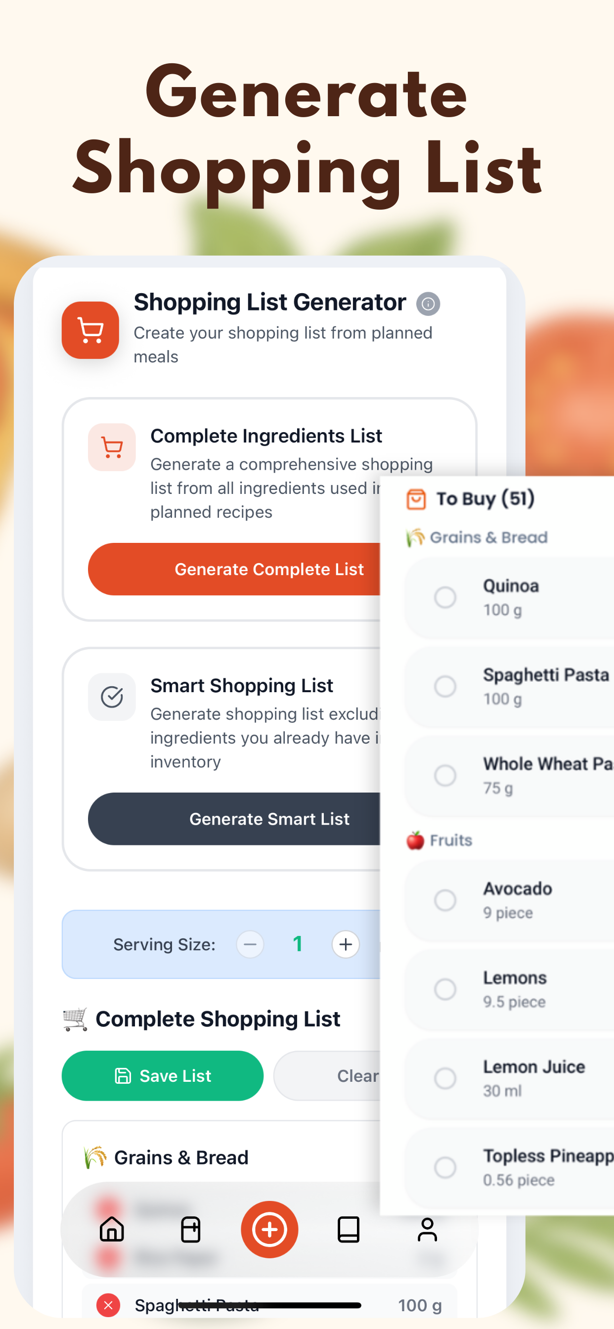 Nosh AI - Recipes & Nutrition (iOS app) screenshot 10