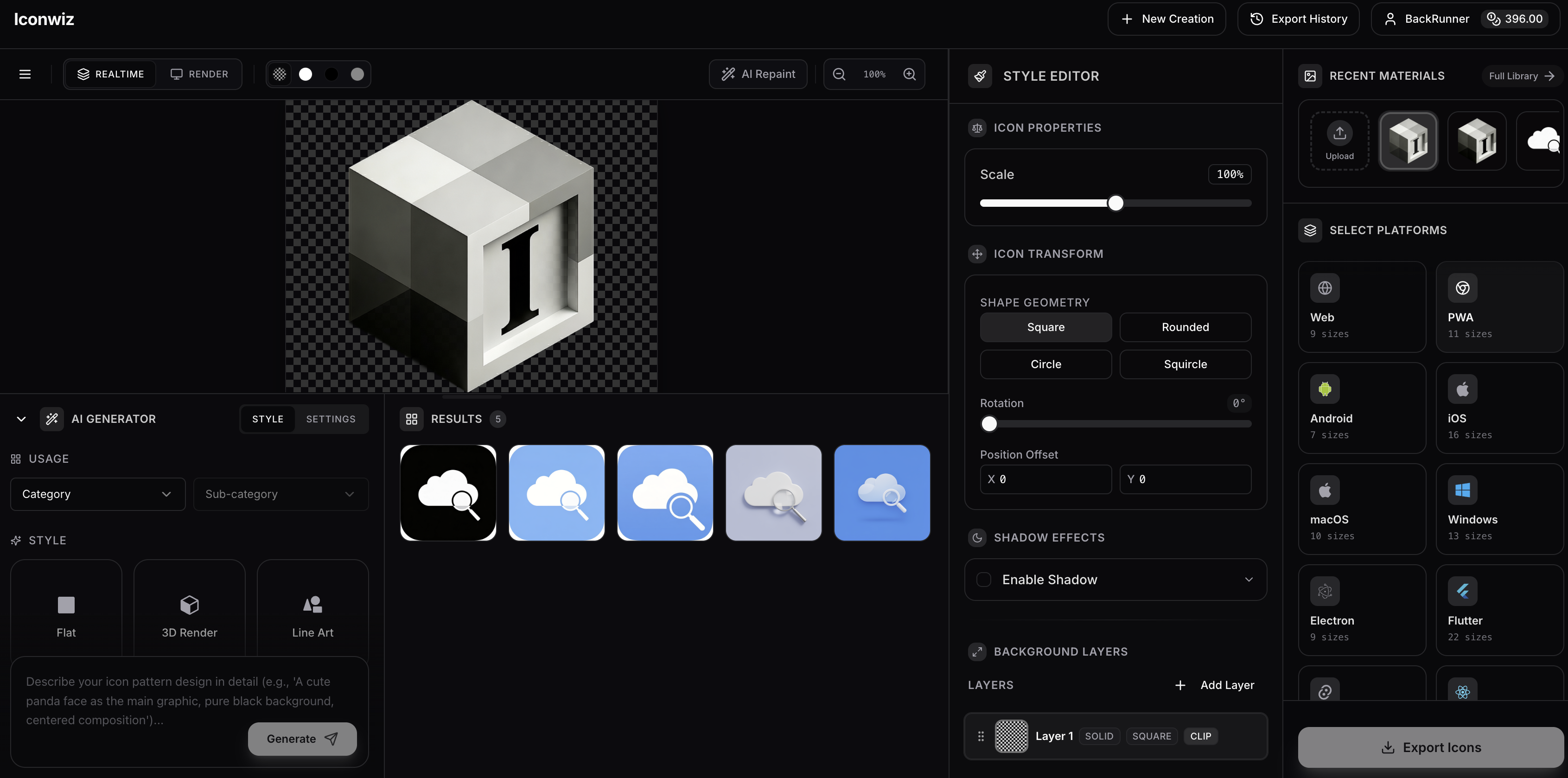 Iconwiz screenshot 2