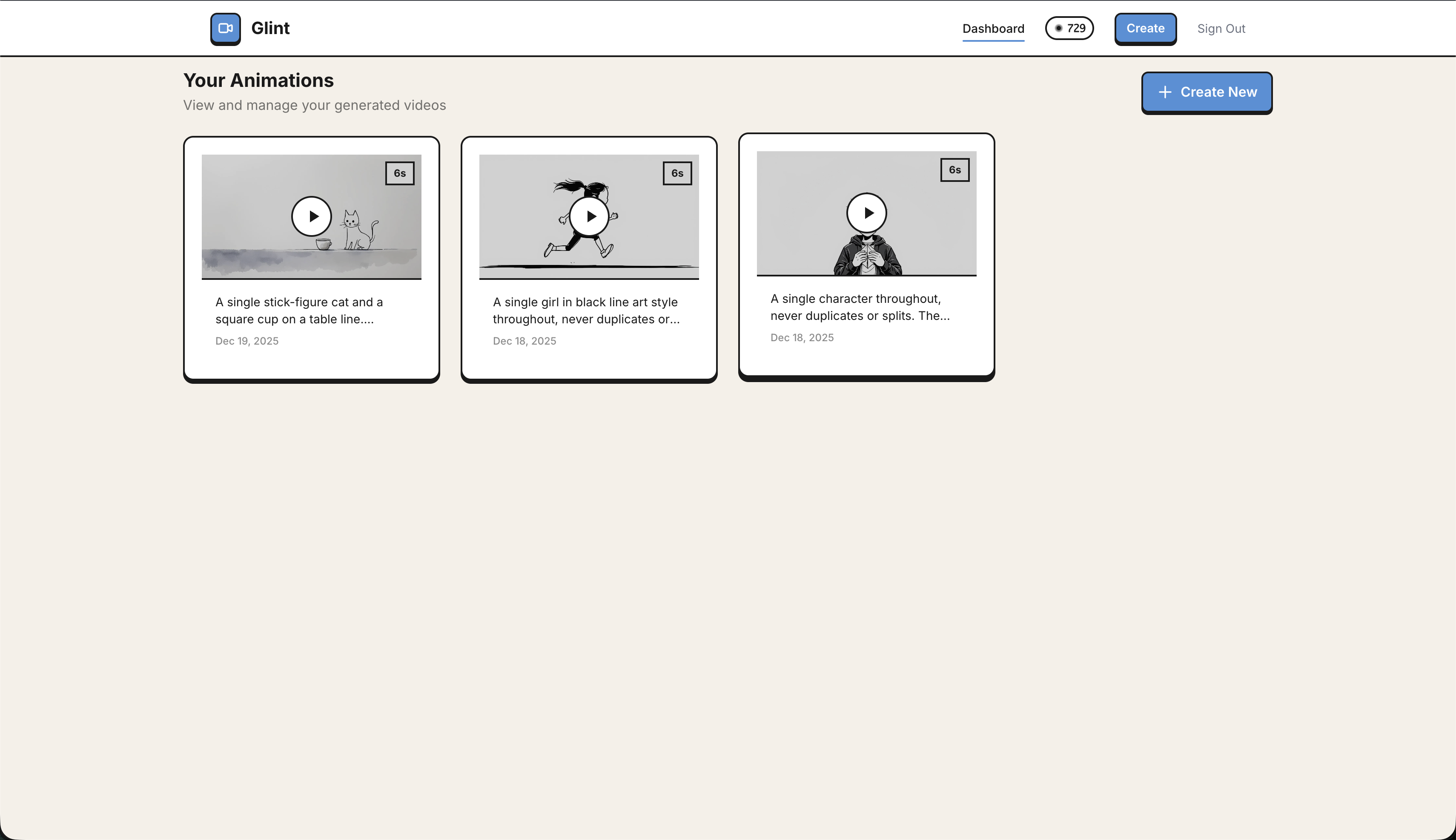 Glint AI screenshot 2