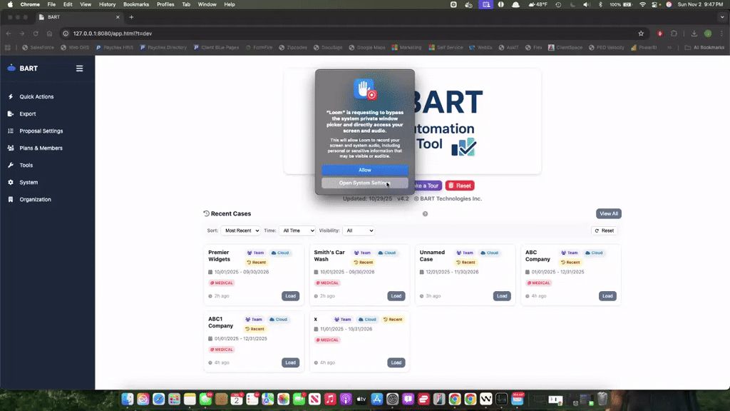 BART - Benefit Automation Reporting Tool screenshot 23