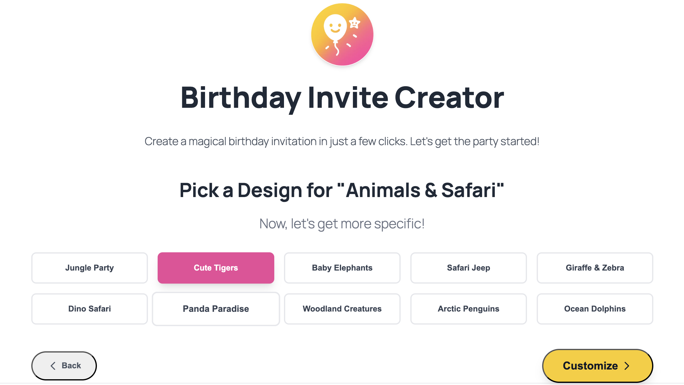 BigDayCard screenshot 4