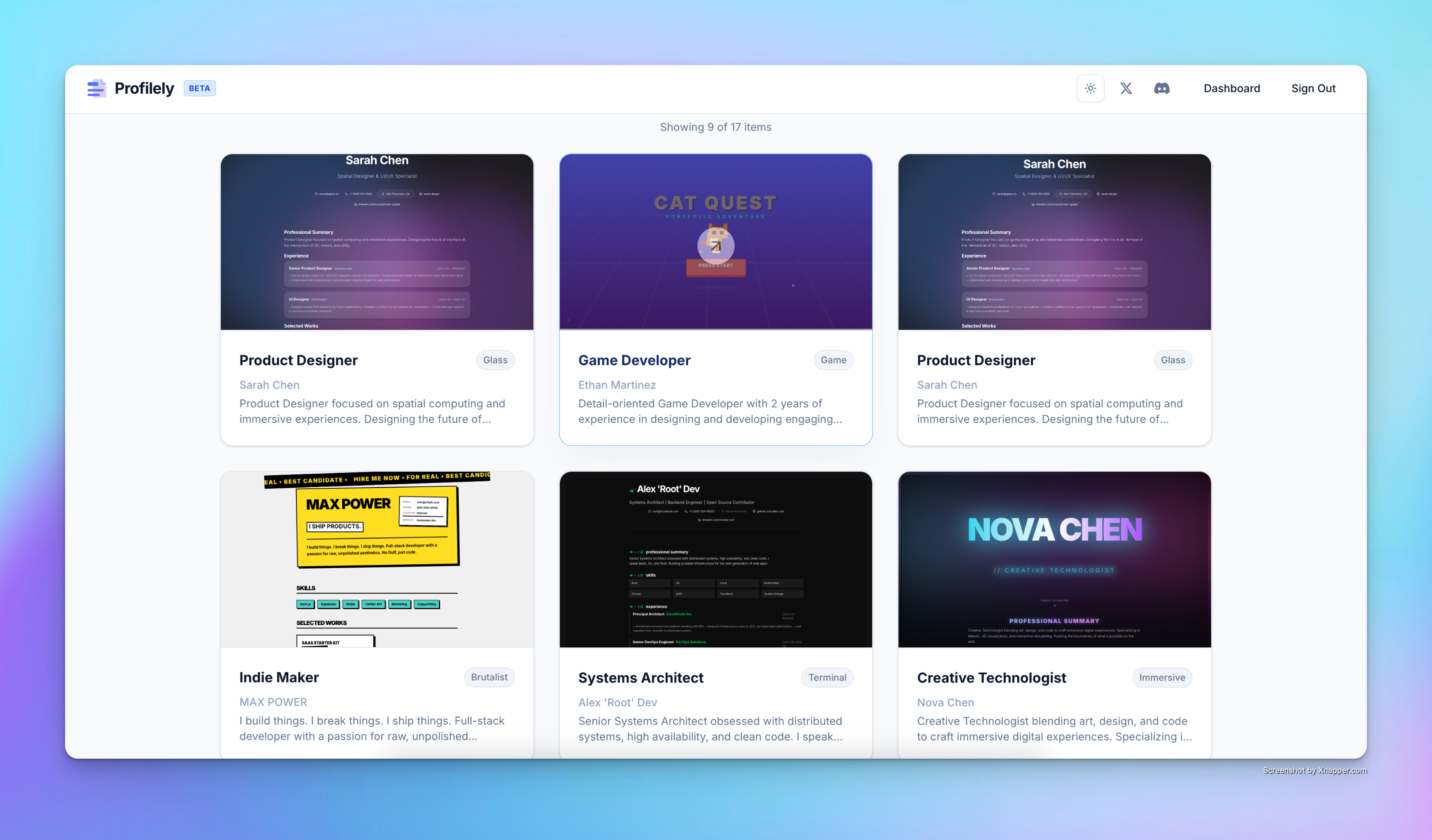 Profilely screenshot 5