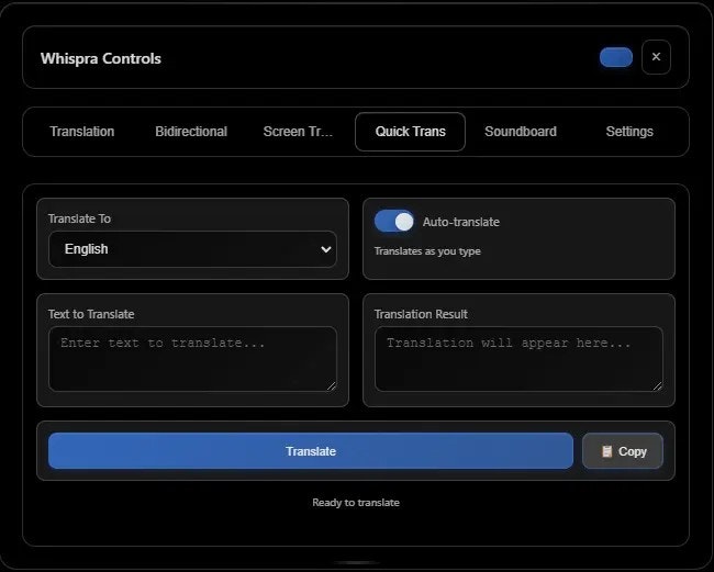 Whispra screenshot 4