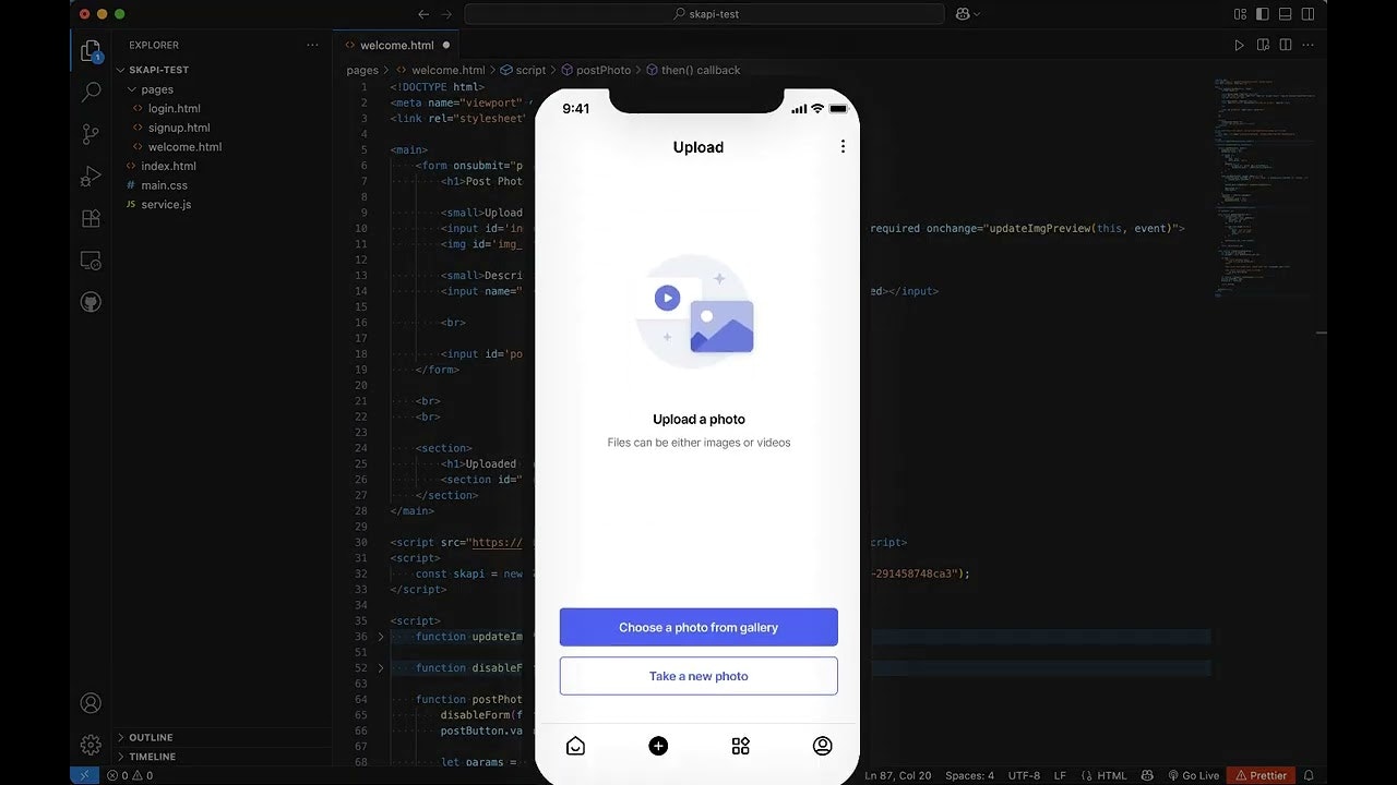 Skapi screenshot 1