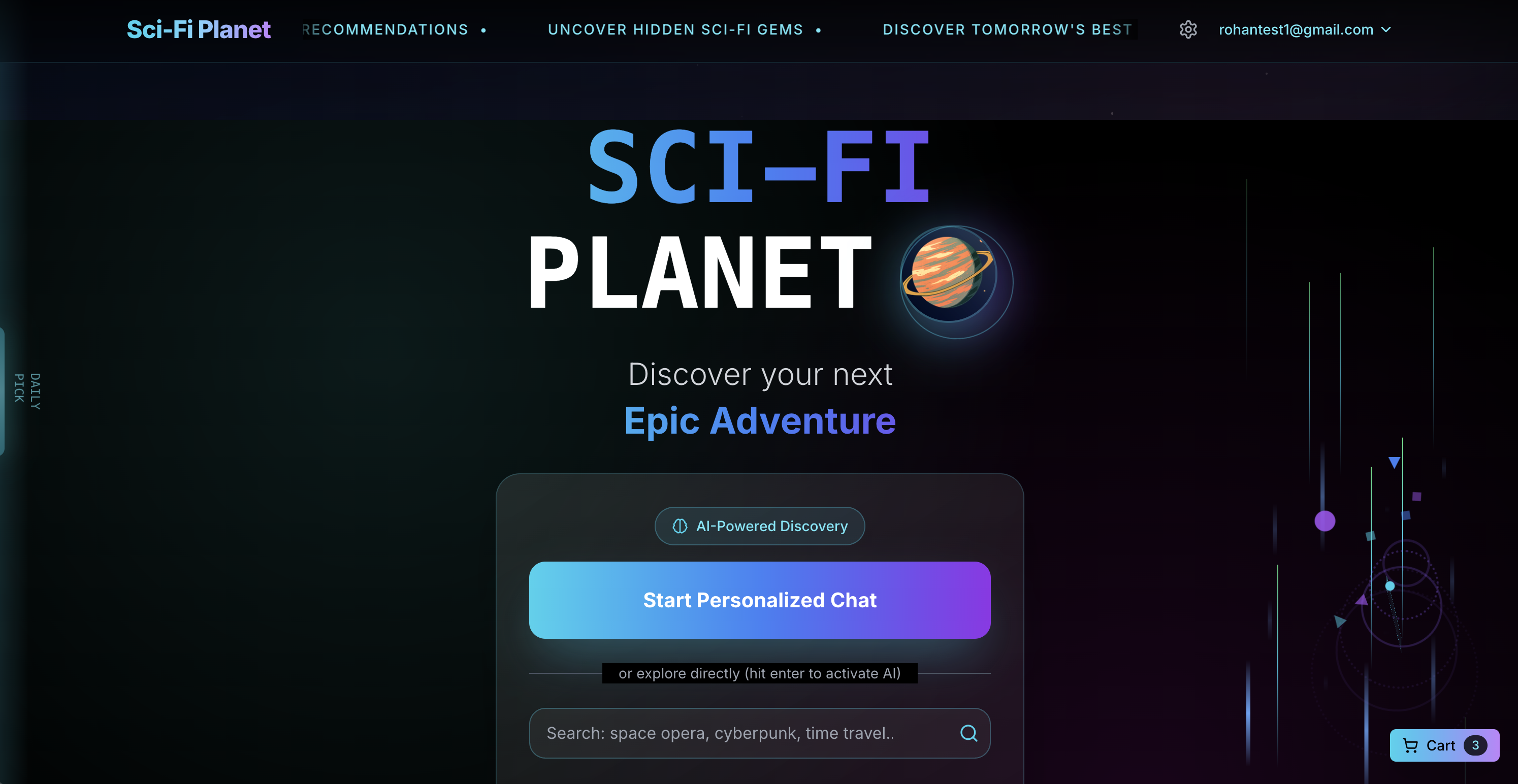Sci-Fi-Planet.com screenshot 1