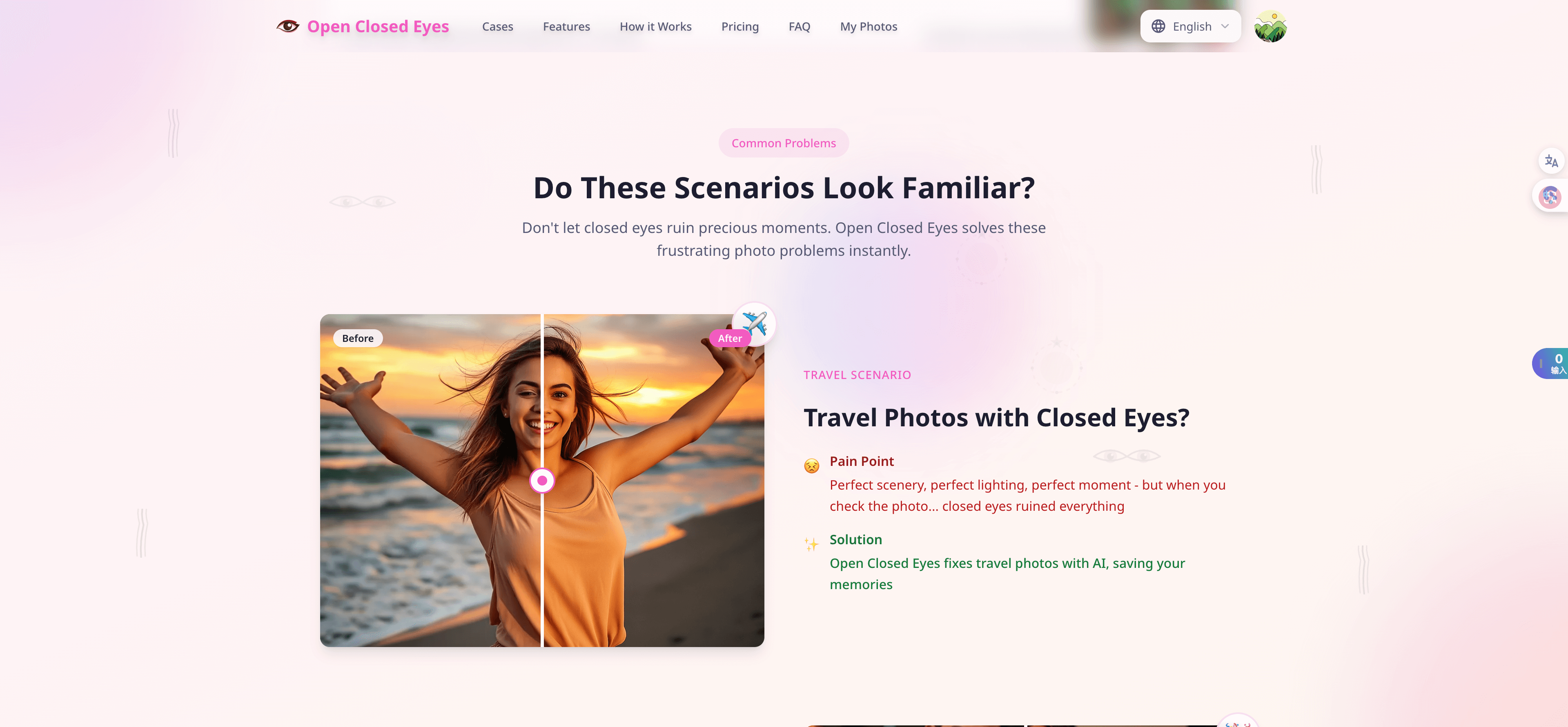 Open Closed Eyes screenshot 2